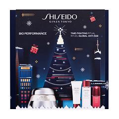 Denní pleťový krém Shiseido Bio-Performance Time-Fighting Ritual Blue 50 ml Kazeta