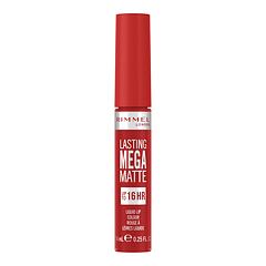 Rtěnka Rimmel London Lasting Mega Matte Liquid Lip Colour 7,4 ml Fire Starter