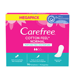 Slipová vložka Carefree Cotton Feel Normal 76 ks