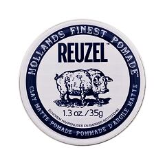 Pro definici a tvar vlasů Reuzel Hollands Finest Pomade Clay Matte Pomade 35 g