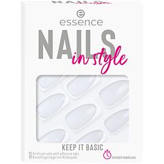 Umělé nehty Essence Nails In Style 12 ks 15 Keep It Basic