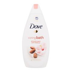 Pěna do koupele Dove Caring Bath Almond Cream With Hibiscus 450 ml