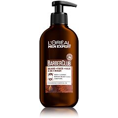 Šampon na vousy L'Oréal Paris Men Expert Barber Club Beard, Face & Hair Wash 200 ml