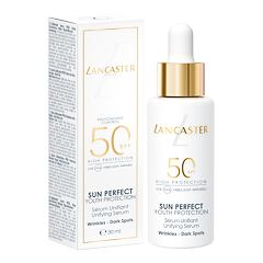 Opalovací přípravek na obličej Lancaster Sun Perfect Youth Protection Unifying Serum SPF50 30 ml
