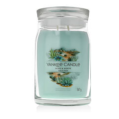 Vonná svíčka Yankee Candle Signature Aloe & Agave 567 g