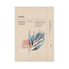 Pleťová maska Ondo Beauty 36.5 CHOK-CHOK Hyaluronic Acid & Algae Moisture Boosting Mask 25 g