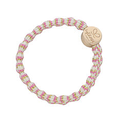 Gumička na vlasy By Eloise London Metallic Gold Circle Blossom 1 ks Blossom
