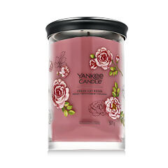 Vonná svíčka Yankee Candle Signature Fresh Cut Roses Tumbler 567 g