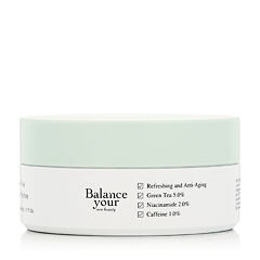 Maska na oči Ondo Beauty 36.5 BAN-JJAK Caffeine & Green Tea Antioxidant Eye Patches 90 ml