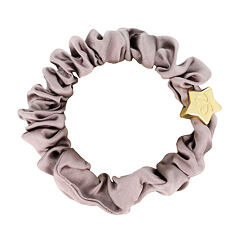 Gumička na vlasy By Eloise London Silk Scrunchie Gold Star 1 ks Iced Latte