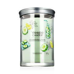 Vonná svíčka Yankee Candle Signature Cucumber Mint Cooler Tumbler 567 g