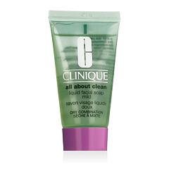 Čisticí mýdlo Clinique All About Clean Liquid Facial Soap Mild 30 ml