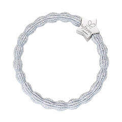 Gumička na vlasy By Eloise London Metallic Silver Star 1 ks Silver