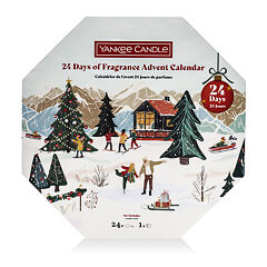 Vonná svíčka Yankee Candle 24 Days of Fragrance Advent Calendar 9,8 g Kazeta