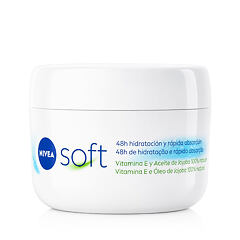Denní pleťový krém Nivea Soft 48H Hydrating Cream 375 ml