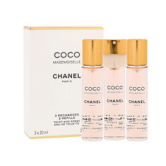 Toaletní voda Chanel Coco Mademoiselle Náplň 3x20 ml