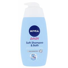 Šampon Nivea Baby Soft Shampoo & Bath 500 ml