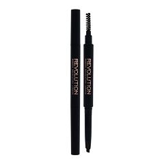 Tužka na obočí Makeup Revolution London Duo Brow Definer 0,15 g Medium Brown