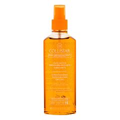 Opalovací přípravek na tělo Collistar Special Perfect Tan Supertanning Moisturizing Dry Oil SPF15 200 ml