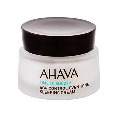 Noční pleťový krém AHAVA Time To Smooth Age Control Even Tone Sleep Cream 50 ml