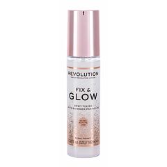 Fixátor make-upu Makeup Revolution London Fix & Glow Dewy Finish 100 ml
