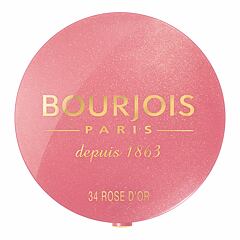 Tvářenka BOURJOIS Paris Little Round Pot 2,5 g 34 Rose D´Or