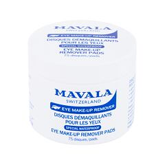 Odličovač očí MAVALA Eye Make-Up Remover Pads 75 ks