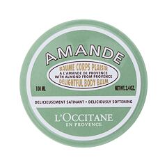 Tělový balzám L'Occitane Almond Delightful Body Balm (Amande) 100 ml