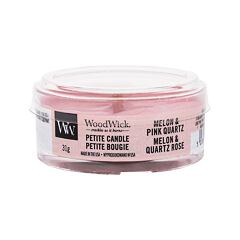 Vonná svíčka WoodWick Melon & Pink Quartz 31 g