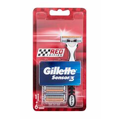 Holicí strojek Gillette Sensor3 Red Edition 1 balení