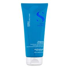 Kondicionér ALFAPARF MILANO Semi Di Lino Curls Enhancing Conditioner 200 ml