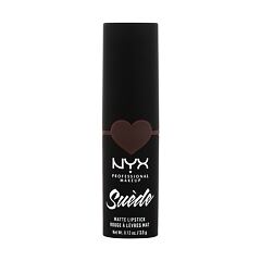Rtěnka NYX Professional Makeup Suède Matte Lipstick 3,5 g 07 Cold Brew