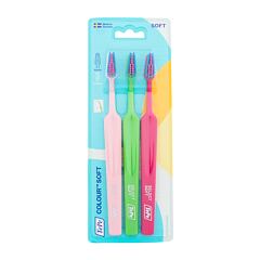 Klasický zubní kartáček TePe Colour Soft 3 ks