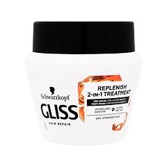 Maska na vlasy Schwarzkopf Gliss Total Repair 2-in-1 Replenish Treatment 300 ml