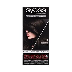 Barva na vlasy Syoss Permanent Coloration 50 ml 3-1 Dark Brown