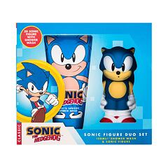 Sprchový gel Sonic The Hedgehog Sonic Figure Duo Set 150 ml poškozená krabička Kazeta