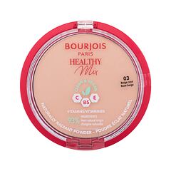 Pudr BOURJOIS Paris Healthy Mix Clean & Vegan Naturally Radiant Powder 10 g 03 Rose Beige