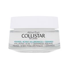 Pleťový gel Collistar Pure Actives (Attivi Puri) Hyaluronic Acid + Ceramides Aquagel 50 ml