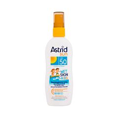 Opalovací přípravek na tělo Astrid Sun Kids Wet Skin Transparent Spray SPF50 150 ml