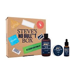 Šampon Steve´s No Bull***t All Beard Everything Set 250 ml poškozená krabička Kazeta