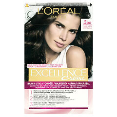Barva na vlasy L'Oréal Paris Excellence Creme Triple Protection 48 ml 300 Dark Brown