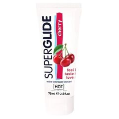 Lubrikační gel Hot SuperGlide Cherry 75 ml