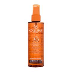 Opalovací přípravek na tělo Collistar Supertanning Moisturizing Dry Oil SPF30 200 ml
