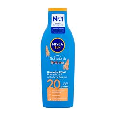 Opalovací přípravek na tělo Nivea Sun Protect & Bronze Sun Lotion SPF20 200 ml