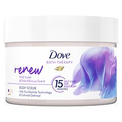 Tělový peeling Dove Bath Therapy Renew Body Scrub 295 ml