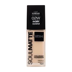 Make-up Gabriella Salvete Soulmatte Hyaluronic Foundation 30 ml 02W Ivory Warm