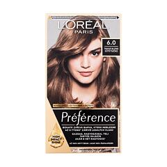 Barva na vlasy L'Oréal Paris Préférence 60 ml 6.0