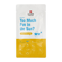 Přípravek po opalování Leaders Insolution Daily Wonders Too Much Fun in the Sun? Soothing & Calming Mask 25 ml