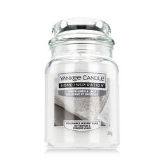 Vonná svíčka Yankee Candle Home Inspiration White Linen & Lace 538 g