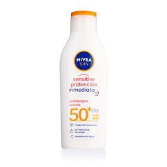 Opalovací přípravek na tělo Nivea Sun Sensitive Immediate Protect Lotion SPF50+ 200 ml